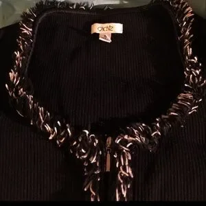 Cache | Sweaters | Cache Zip Up Sweater Size Medium | Poshmark